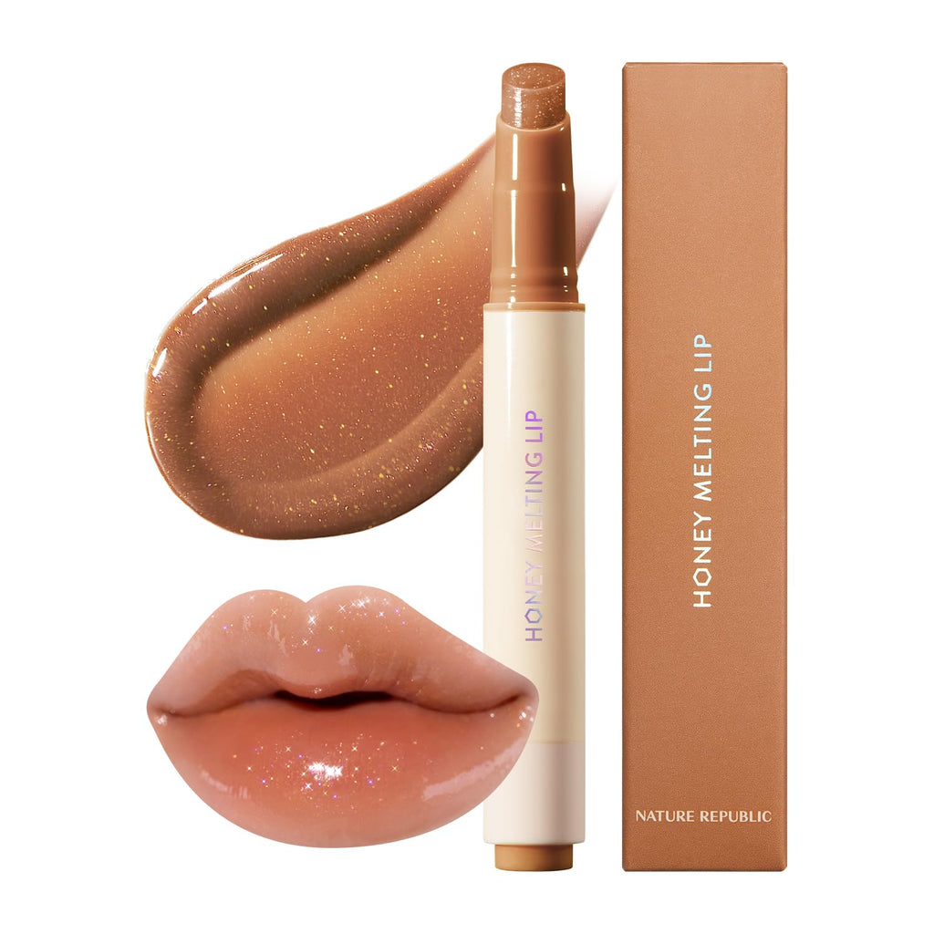 HONEY MELTING LIP GLITTER SOFT LIP STICK