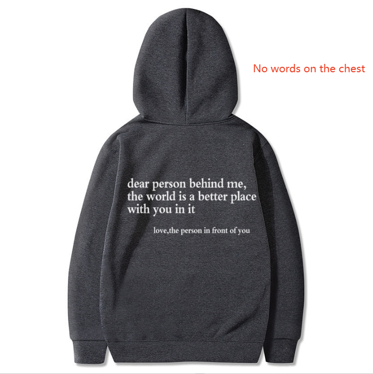 Dear Person Behind Me Hoodie