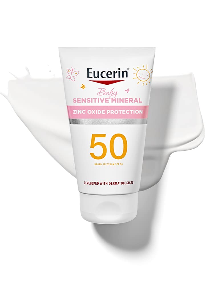 Eucerin Sun Sensitive Mineral Baby Sunscreen SPF 50 Sunscreen Lotion