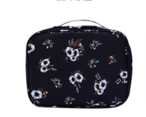 Portable Travel Makeup Bag for Cosmetics and Toiletries